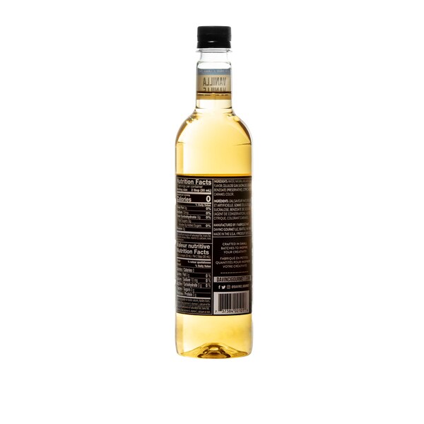 Davinci Gourmet Davinci Gourmet Sugar Free Vanilla Syrup 750mL, PK4 - 4073738402101