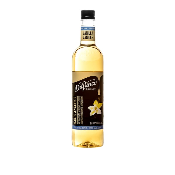 Davinci Gourmet Davinci Gourmet Sugar Free Vanilla Syrup 750mL, PK4 - 4073738402101