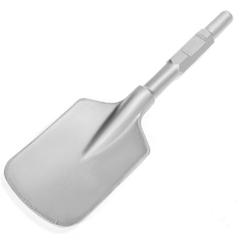 STARK USA 4.3 pulgadas x 16 pulgadas x 1-1/8 pulgadas Broca cinceladora de acero hexagonal para martillo demoledor eléctrico - 61114-H1