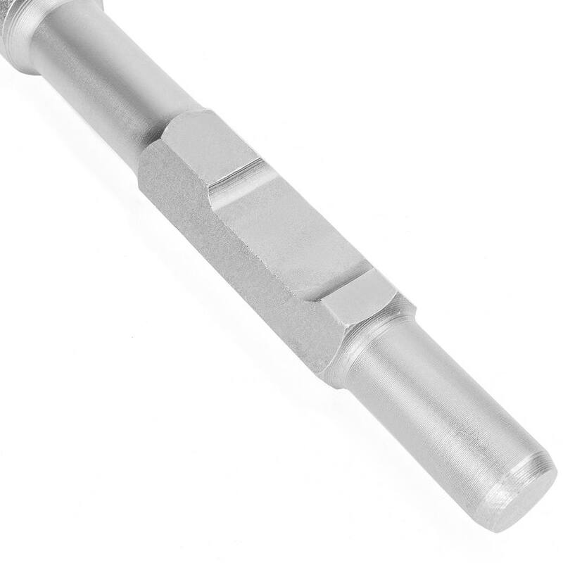STARK USA 4.3 pulgadas x 16 pulgadas x 1-1/8 pulgadas Broca cinceladora de acero hexagonal para martillo demoledor eléctrico - 61114-H1