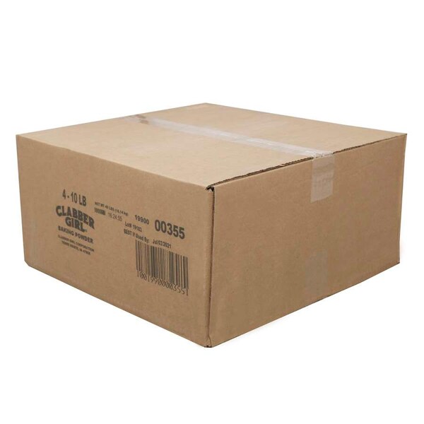 Clabber Girl Clabber Girl Double Acting Baking Powder 10lbs, PK4 - 00355