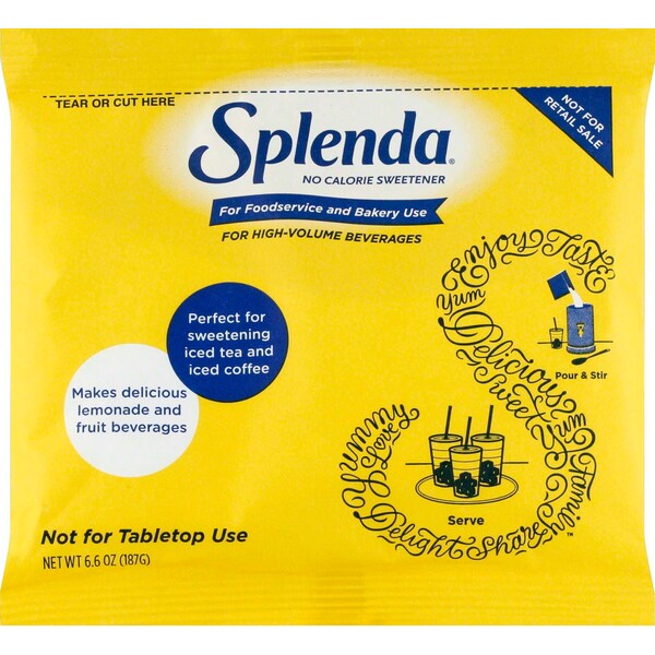 Splenda Splenda Sucralose No Calorie Sweetener Pouch Foodservice 6.6 oz., PK12 - SP82245200
