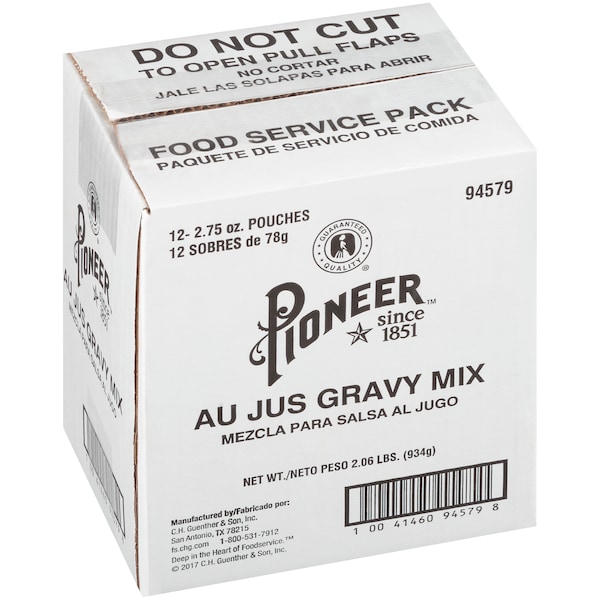 Pioneer Pioneer Au Jus Gravy Mix 2.75 oz., PK12 - 94579