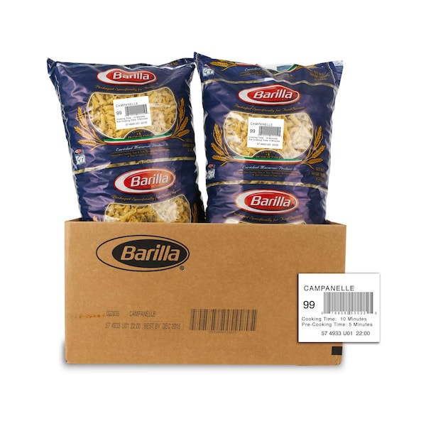 Barilla Barilla Campanelle Bulk Pasta 160 oz. Pack, PK2 - 1000002835
