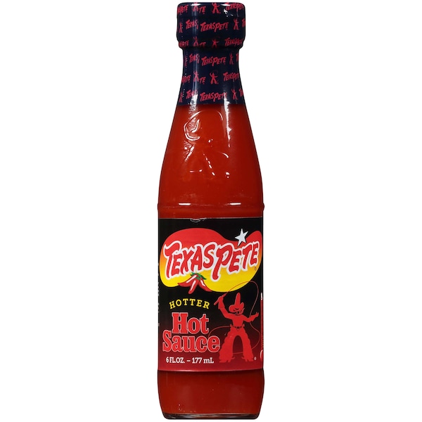 Texas Pete Texas Pete Hotter Hot Sauce 6 oz. Bottles, PK12 - 1.20001