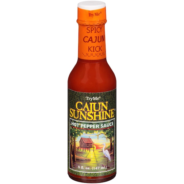 Try Me Gourmet 5 oz. Bottle Try Me Cajun Sunshine Sauce, PK6 - 75076-16016