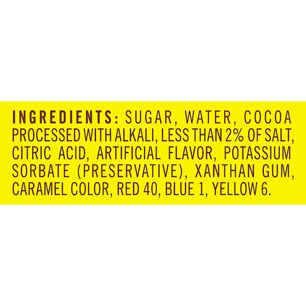 Nestle Nesquik Chocolate Syrup 22 oz. Bottle, PK6 - 00028000477318U