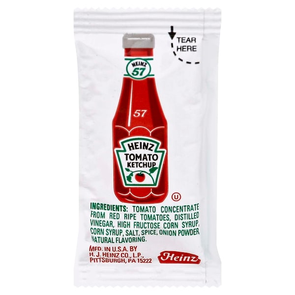 Heinz Heinz Single Serve Ketchup 9g Packet, PK200 - 10013000983201