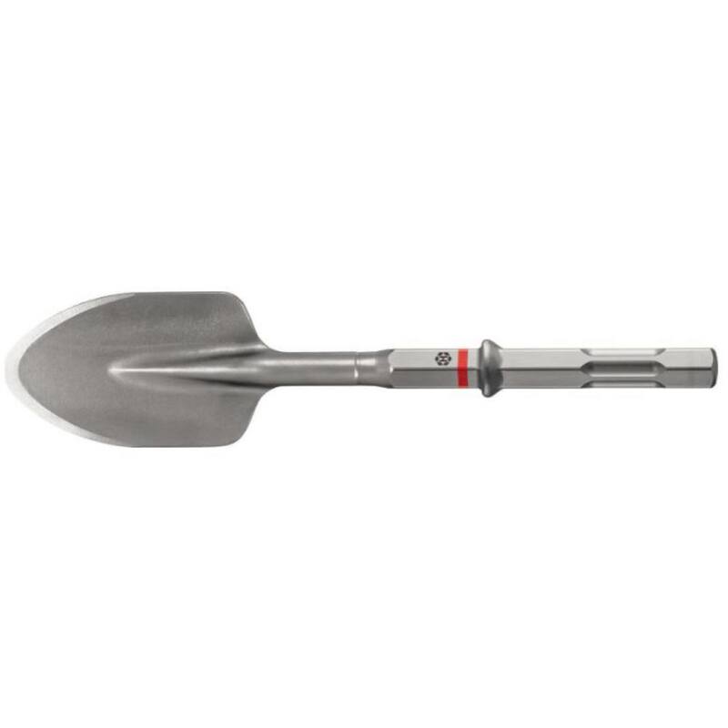 Cincel chato de arcilla de acero Hex 28 de 19.7 pulgadas x 4.5 pulgadas - 2254759