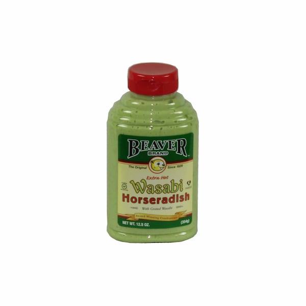 Beaver Beaver Wasabi Horseradish 12.5 oz. Bottle, PK6 - 300
