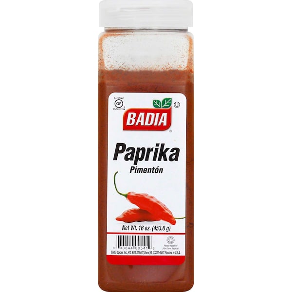 Badia Badia Paprika 16 oz. Bottle, PK6 - 90541