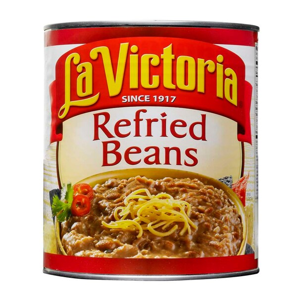 La Victoria 112 oz. LV Refried Beans No 10, PK6 - 07814
