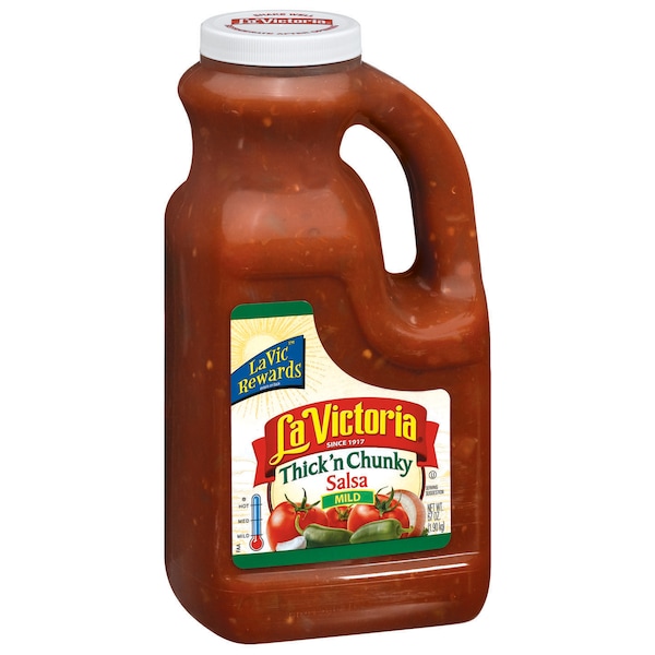 La Victoria 67 oz. La Victoria Thick N Chunky Mild Salsa, PK6 - 07751