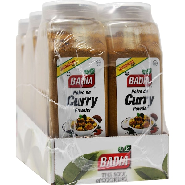 Badia Badia Curry Powder 16 oz. Bottle, PK6 - 00033844905170