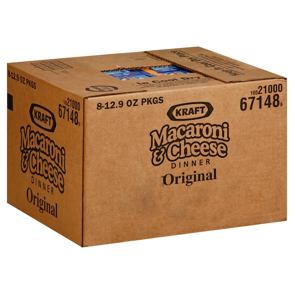 Kraft Kraft Easy Macaroni & Cheese Single Serve 12.9 oz. Box, PK8 - 10021000671486