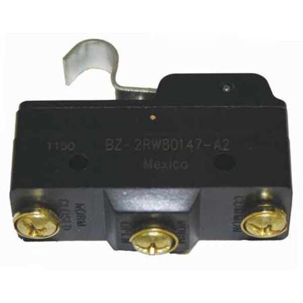 Interruptor de acción rápida industrial de Honeywell, bisagra, actuador de palanca, SPDT, calificación de contacto de 15A @ 120V AC - BZ-2RW80147-A2