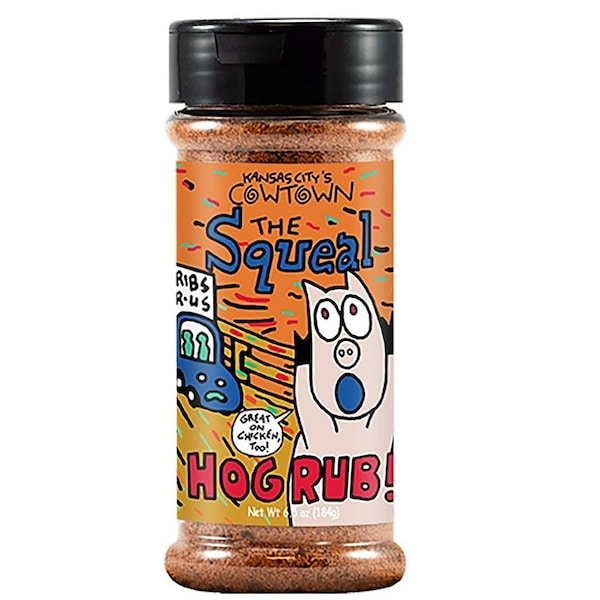 Cowtown F08120002 Mild Heat BBQ The Squeal Hog Rub, 6.75 oz - CT00111-6