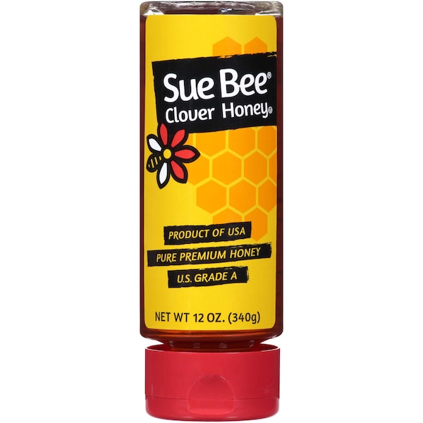 Sue Bee 12 oz. Sue Bee Honey Tableservers, PK12 - 25