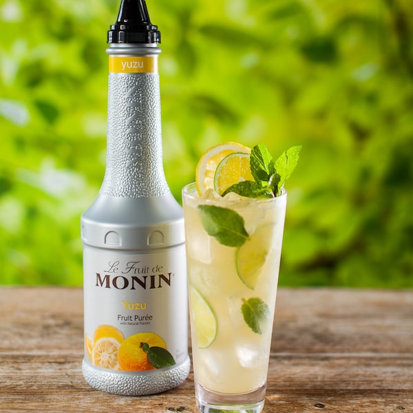 Monin Monin Yuzu Puree 1 Liter Bottle, PK4 - M-RP248F