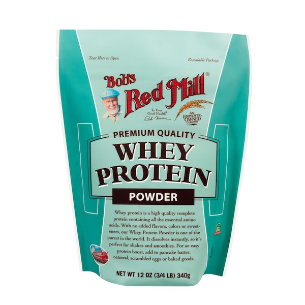 Bobs Red Mill Natural Foods Bob's Red Mill Whey Protein Powder 12 oz. Bag, PK4 - 1289S124