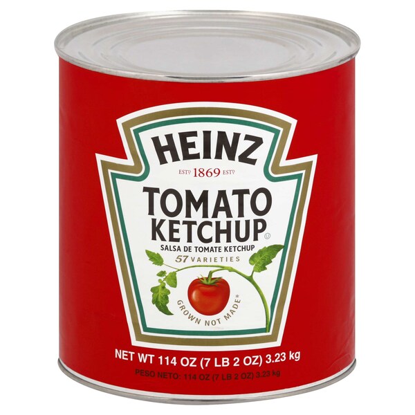 Heinz Heinz Tin Can Ketchup 7.125lbs, PK6 - 10013000512906