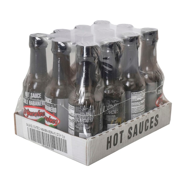 El Yucateco Habanero Hot Sauce, PK12 - 10816493017985