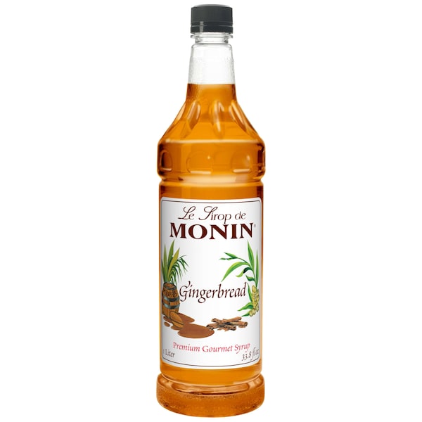 Monin Monin Gingerbread Syrup 1 Liter Bottle, PK4 - M-FR060F