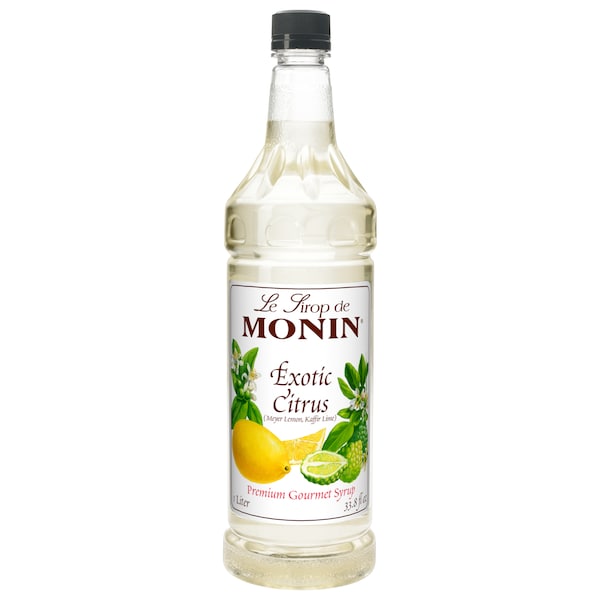 Monin Monin Exotic Citrus Syrup 1 Liter Bottle, PK4 - M-FR232F