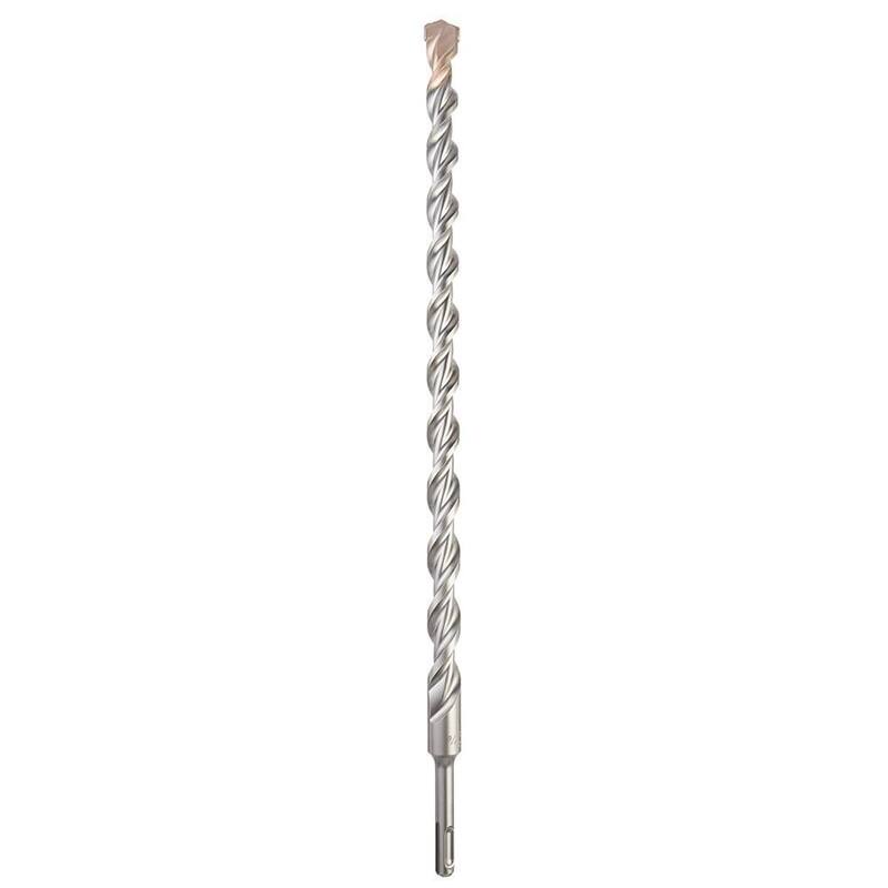 Broca de carburo SDS-PLUS de 2 cortadores de 3/4 de pulgada x 18 pulgadas de Milwaukee - 48-20-8266