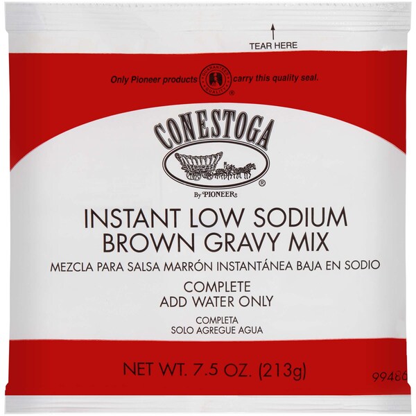 Conestoga Conestoga Low Sodium Brown Gravy Mix, PK12 - 99486