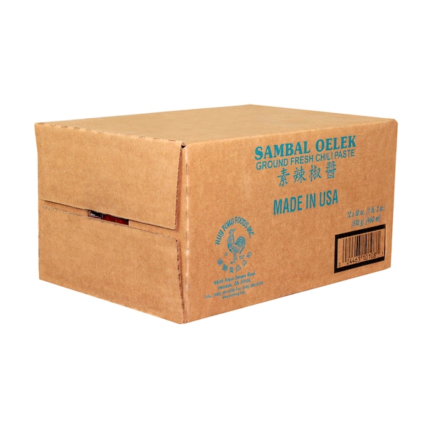 Huy Fong Sambal Oelek 18 oz., PK12 - SO18