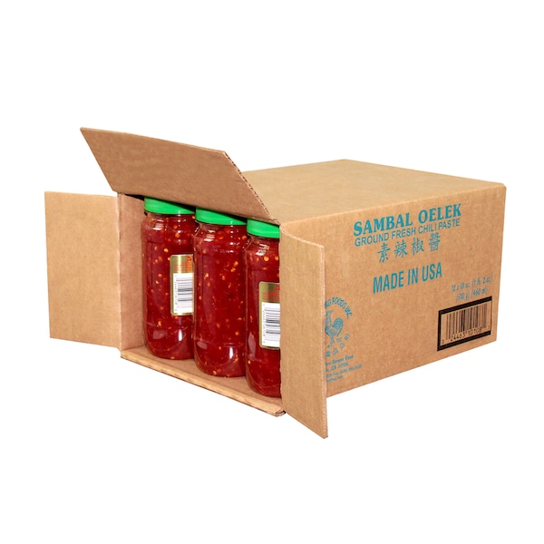 Huy Fong Sambal Oelek 18 oz., PK12 - SO18