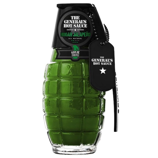The Generals Hot Sauce The General's Hot Sauce Hooah Jalapeno Sauce 6 oz - 0311-038