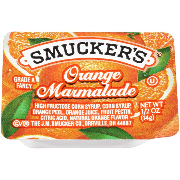 Smuckers Smucker's Orange Marmalade .5 oz. Cup, PK200 - 5150000766