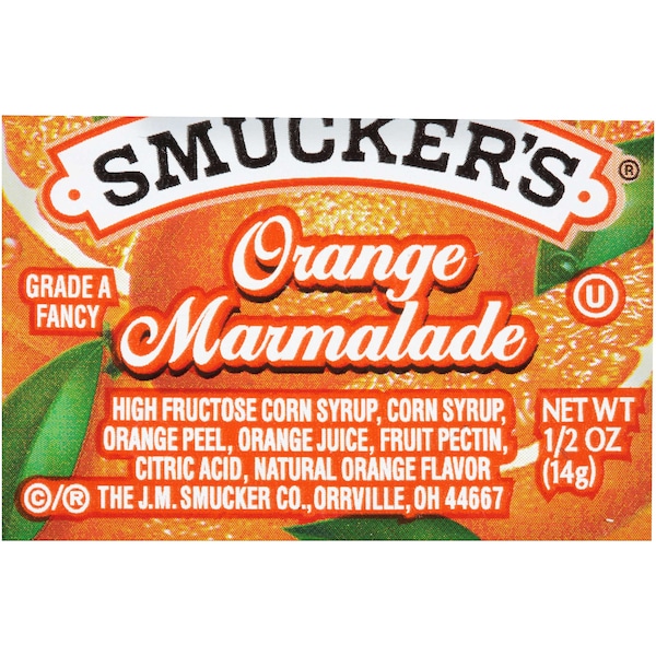 Smuckers Smucker's Orange Marmalade .5 oz. Cup, PK200 - 5150000766