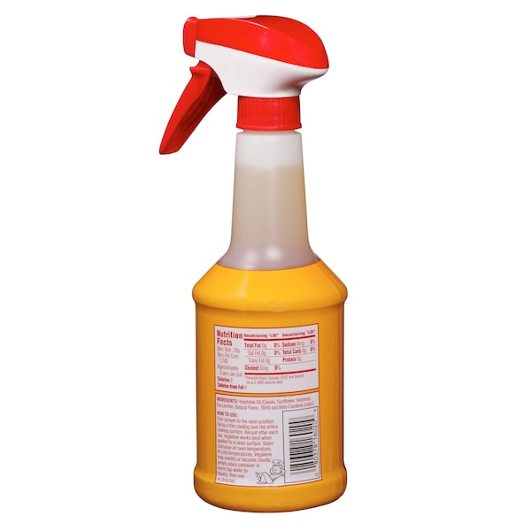 Vegalene Premium Food Release Pan Spray Liquid 16 Fl oz. W/Sprayer, PK6 - 16020