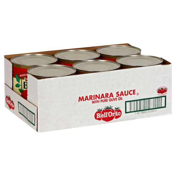 Bell Orto Sauce Marinara 105 oz., PK6 - 10013000570500