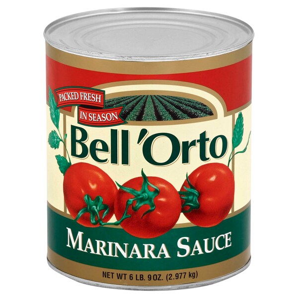 Bell Orto Sauce Marinara 105 oz., PK6 - 10013000570500
