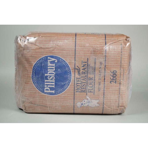 Pillsbury Hotel & Restaurant Flour All Purpose Enriched/ Bleached 25lbs, PK2 - 18000-32666