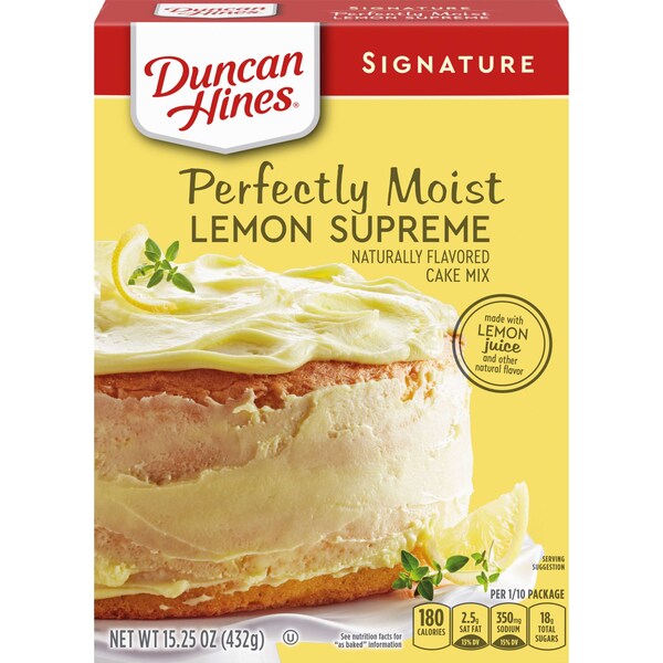 Duncan Hines Duncan Hines Lemon Supreme 15.25 oz., PK12 - 4420941103