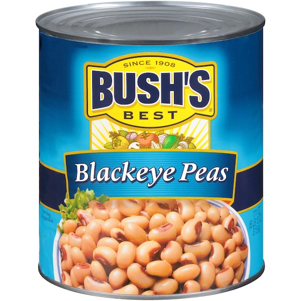 Bushs Best Bush's Best Dry Brine Blackeye Peas No 10 Can, PK6 - 01659