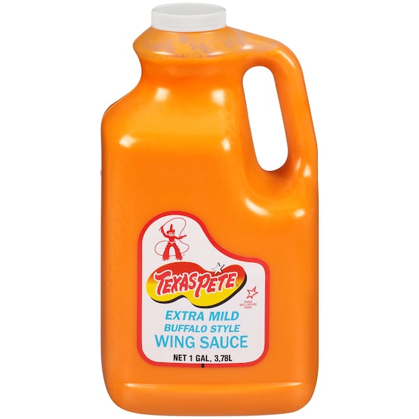 Texas Pete Texas Pete Buffalo Style Extra Mild Chicken Wing Sauce 1gal. Jugs, PK4 - 1.00021