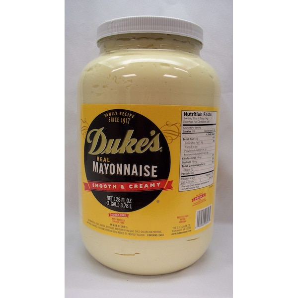 Dukes Duke's Real Mayonnaise 1 gal. Jug, PK4 - 06003