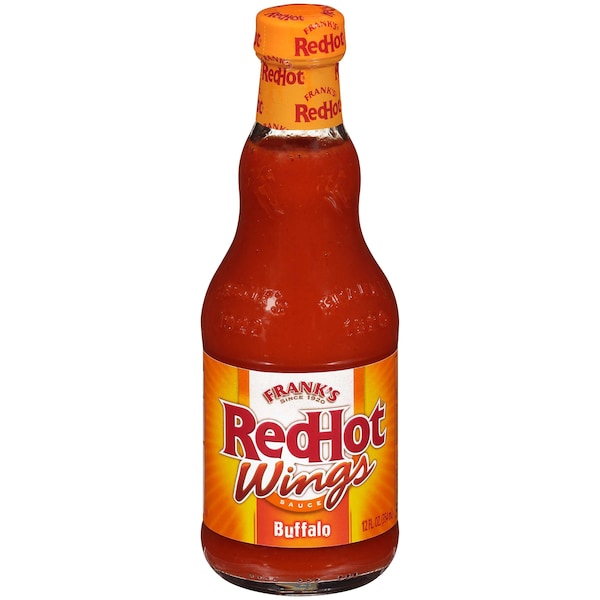Franks Redhot Frank's Redhot Buffalo Wing Sauce 12 Fl oz., PK12 - 74510