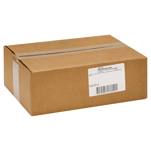Heinz Heinz Texas Pete Dispenser Pack Hot Sauce .75 gal. Bag, PK2 - 10716037609617
