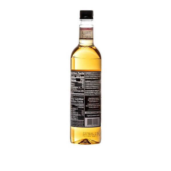 Davinci Gourmet Davinci Gourmet Vanilla Syrup 750mL, PK4 - 4073738400101