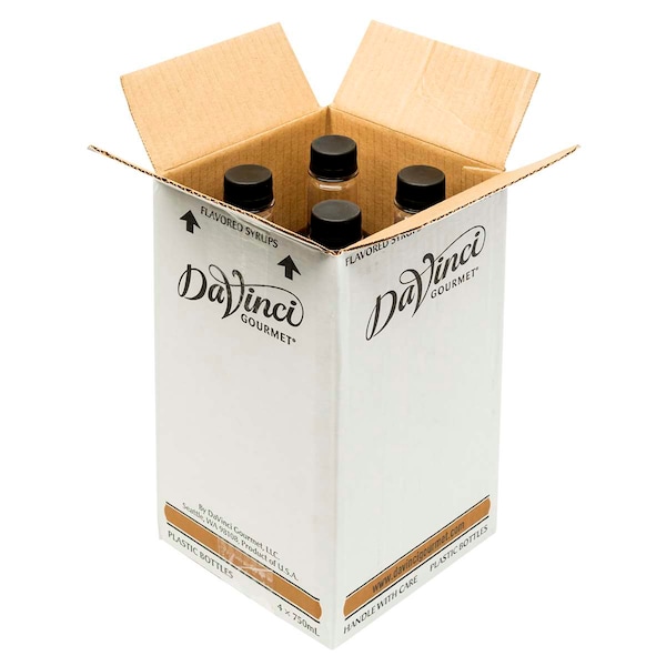 Davinci Gourmet Davinci Gourmet Vanilla Syrup 750mL, PK4 - 4073738400101