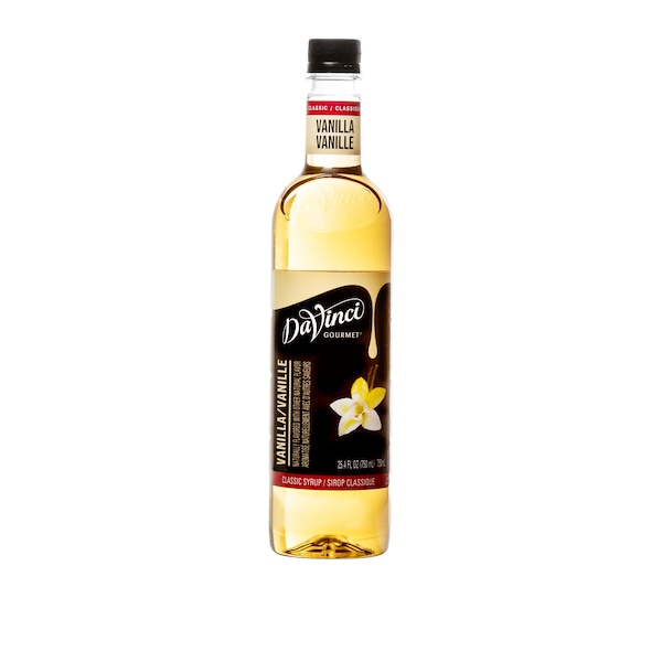 Davinci Gourmet Davinci Gourmet Vanilla Syrup 750mL, PK4 - 4073738400101