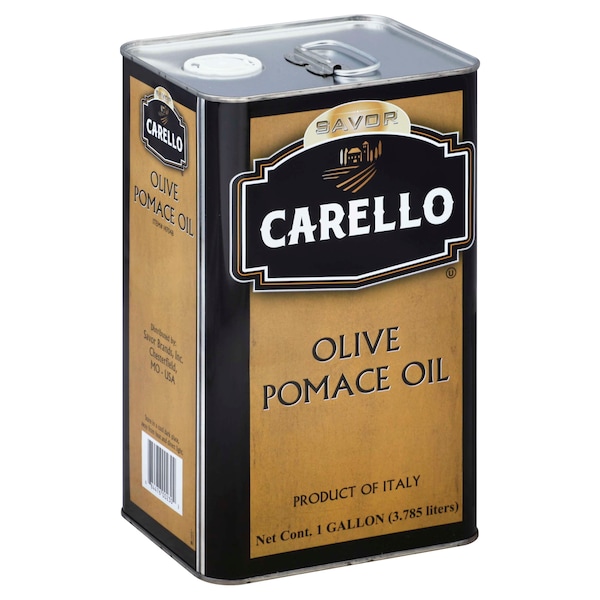 Savor Imports-Carello Savor Imports-Carello Olive Oil Pomace Tin 1 gal. Tin, PK6 - 30005