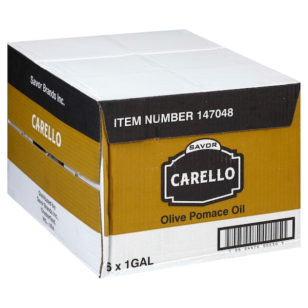 Savor Imports-Carello Savor Imports-Carello Olive Oil Pomace Tin 1 gal. Tin, PK6 - 30005